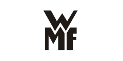 WMF - Das Logo zeigt das klassische WMF Logo in Dreiecksformation